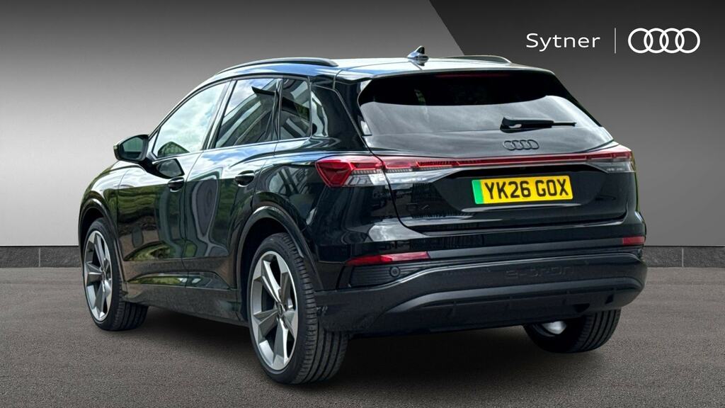 Audi Q4 E Tron 150Kw 40 63Kwh Black Edition Tech Pack YK26GOX Black #3