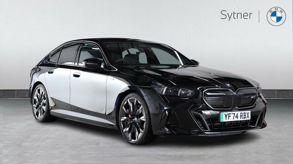 BMW i5 442Kw M60 Xdrive 84Kwh YF74RBX Black