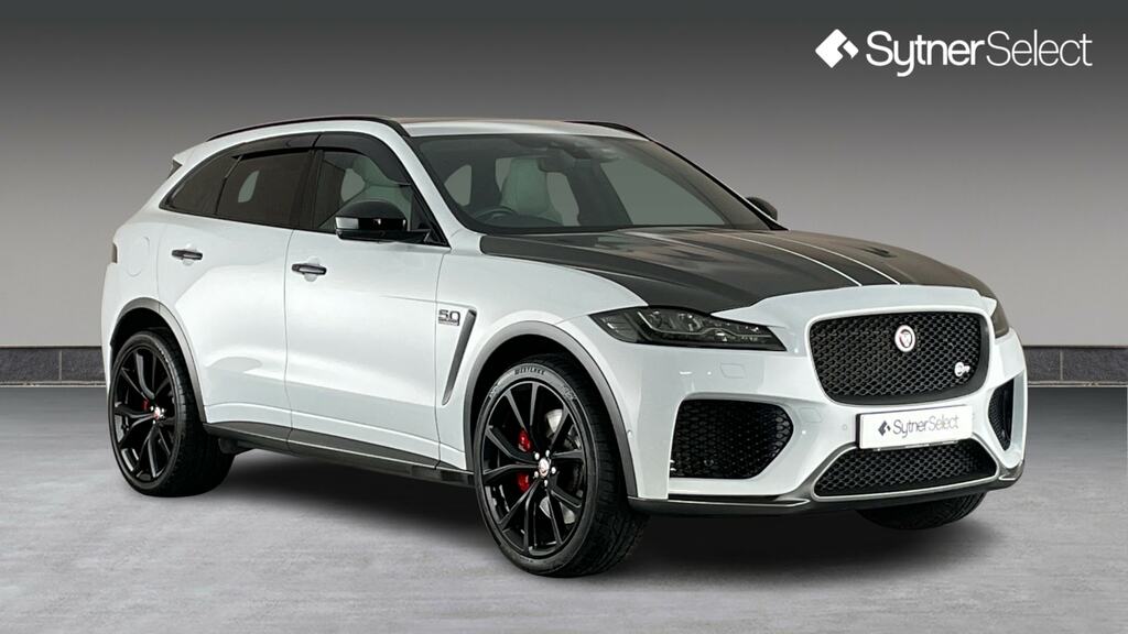 Jaguar F-Pace 5.0 Supercharged V8 Svr Awd White