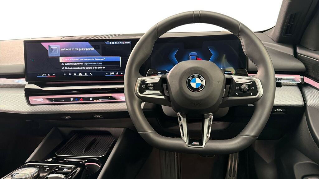 BMW 5 Series 520I M Sport Pro FJ75EOG Grey #5