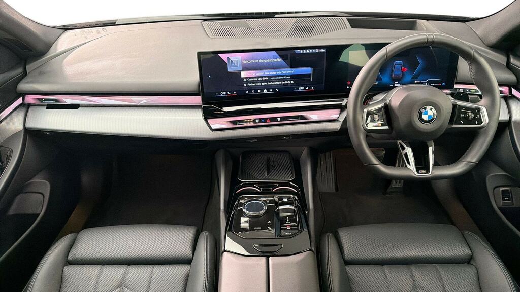 BMW 5 Series 520I M Sport Pro FJ75EOG Grey #4