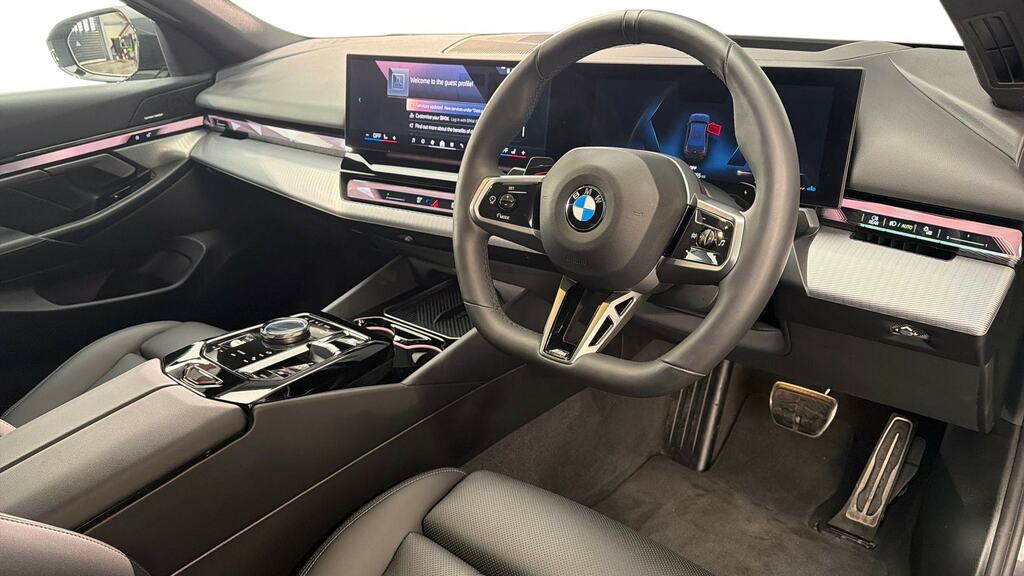 BMW 5 Series 520I M Sport Pro FJ75EOG Grey #6