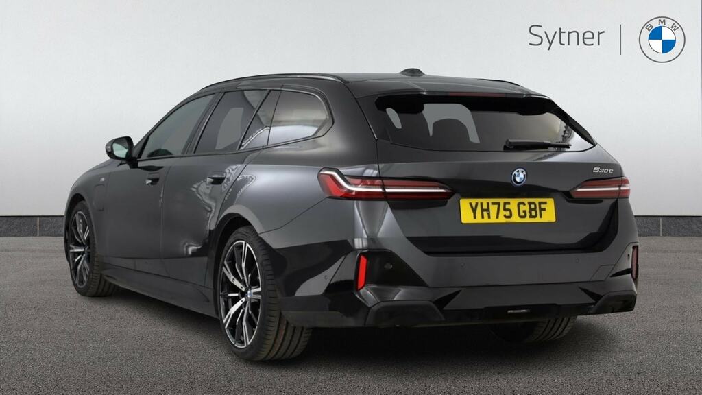 BMW 5 Series 530E M Sport YH75GBF Grey #2