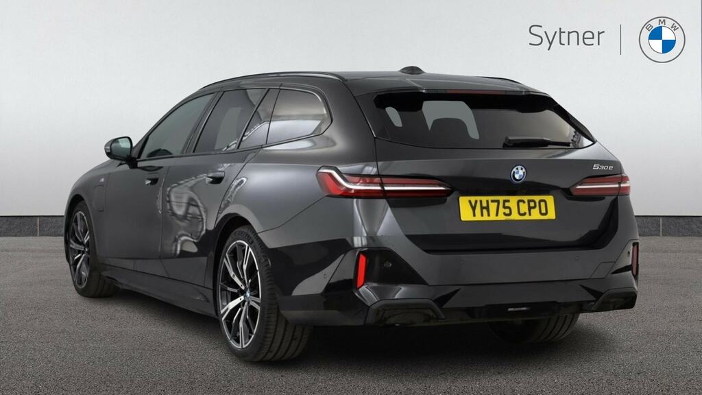 BMW 5 Series 530E M Sport YH75CPO Grey #2