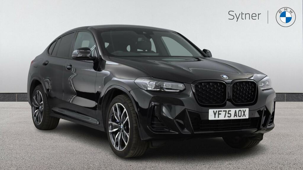 BMW X4 Xdrive20d Mht M Sport Step Pro Pack Black