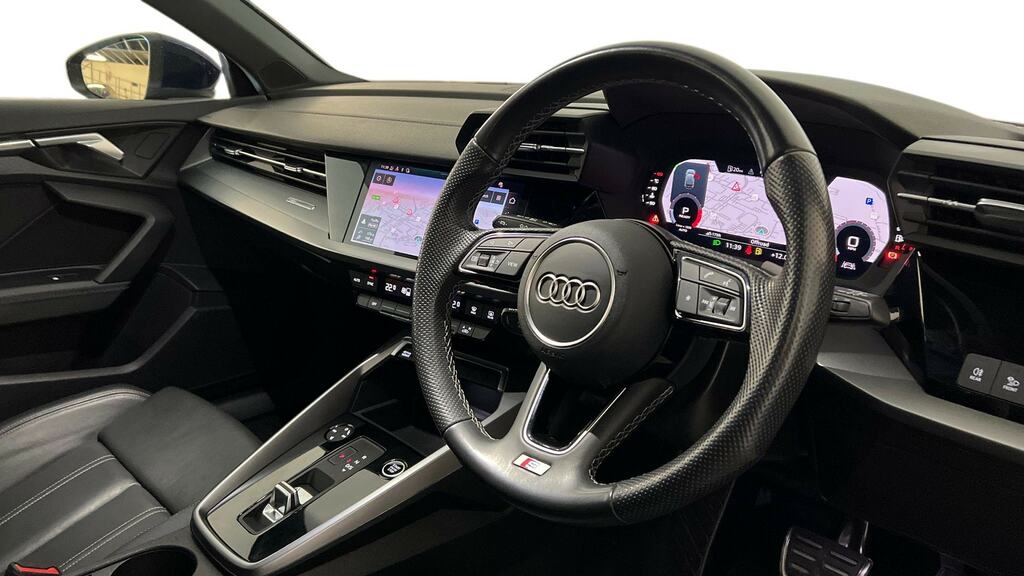 Audi A3 30 Tfsi S Line S Tronic YC73NHD Blue #6
