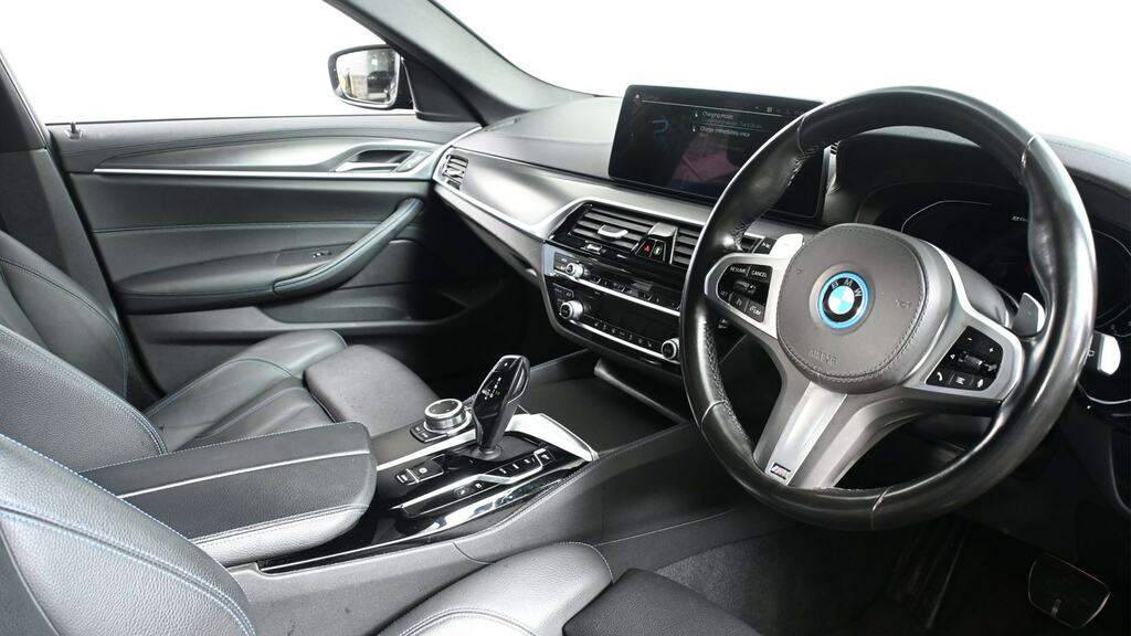 BMW 5 Series 530E M Sport KM22AFV Black #6