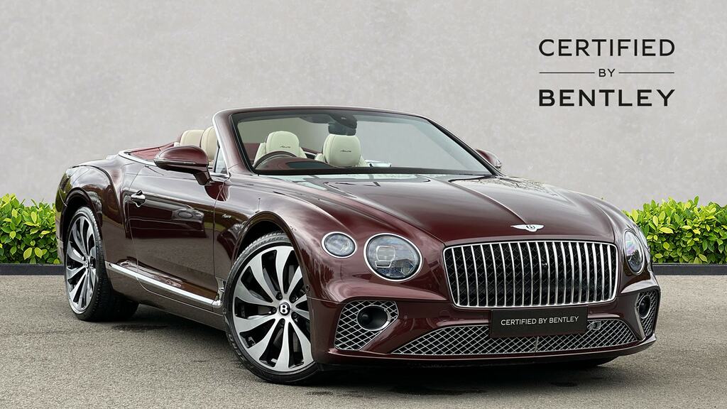 Bentley Continental Gt 4.0 V8 Azure Red
