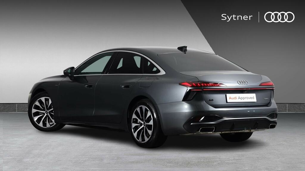 Audi A6 Saloon 2.0 E-hybrid Quattro 299 S Line S Tronic Sv FL26VSX Grey #3