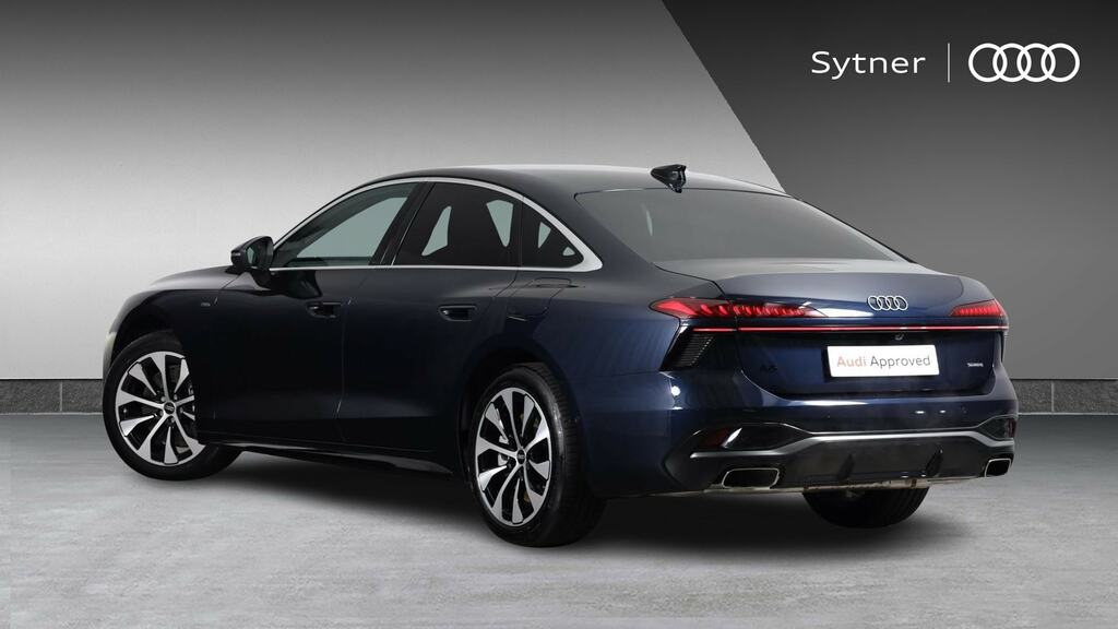 Audi A6 Saloon 2.0 E-hybrid Quattro 299 S Line S Tronic Sv FL26VCM Blue #3