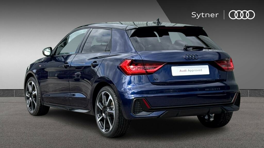 Audi A1 30 Tfsi Black Edition S Tronic YK26GNF Blue #3
