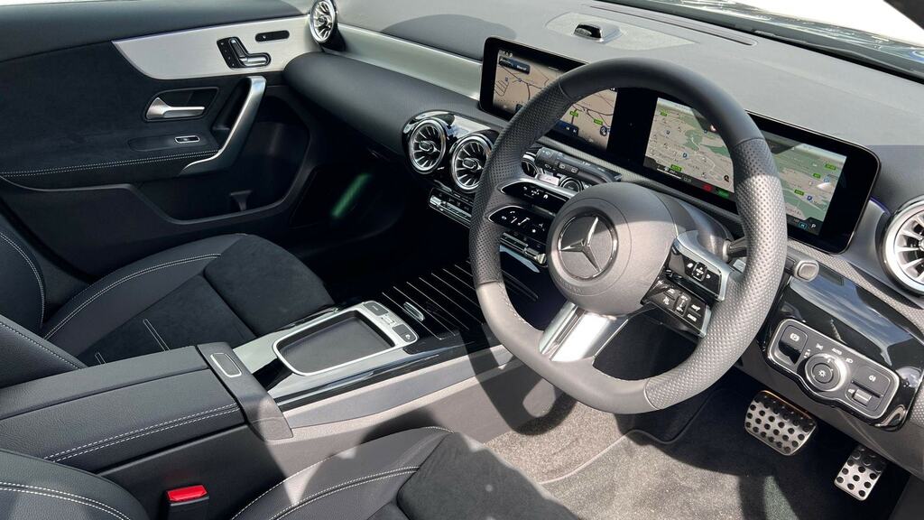 Mercedes-Benz A Class A250e Amg Line Premium Edition Black #3
