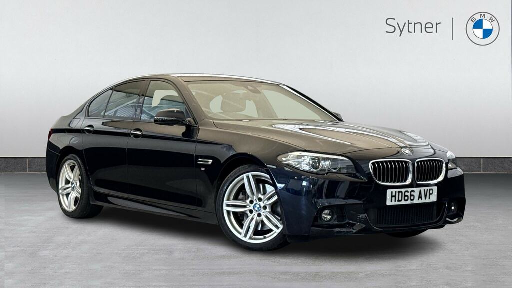 BMW 5 Series 530D M Sport Step Black
