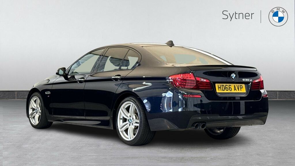 BMW 5 Series 530D M Sport Step HD66AVP Black #2
