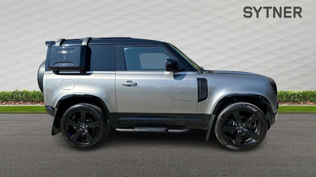 Land Rover Defender 90 3.0 D250 X-dynamic Hse 90 YK73VMP Silver #5