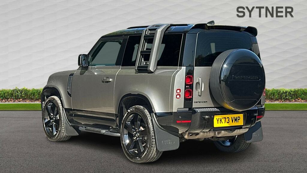 Land Rover Defender 90 3.0 D250 X-dynamic Hse 90 YK73VMP Silver #2
