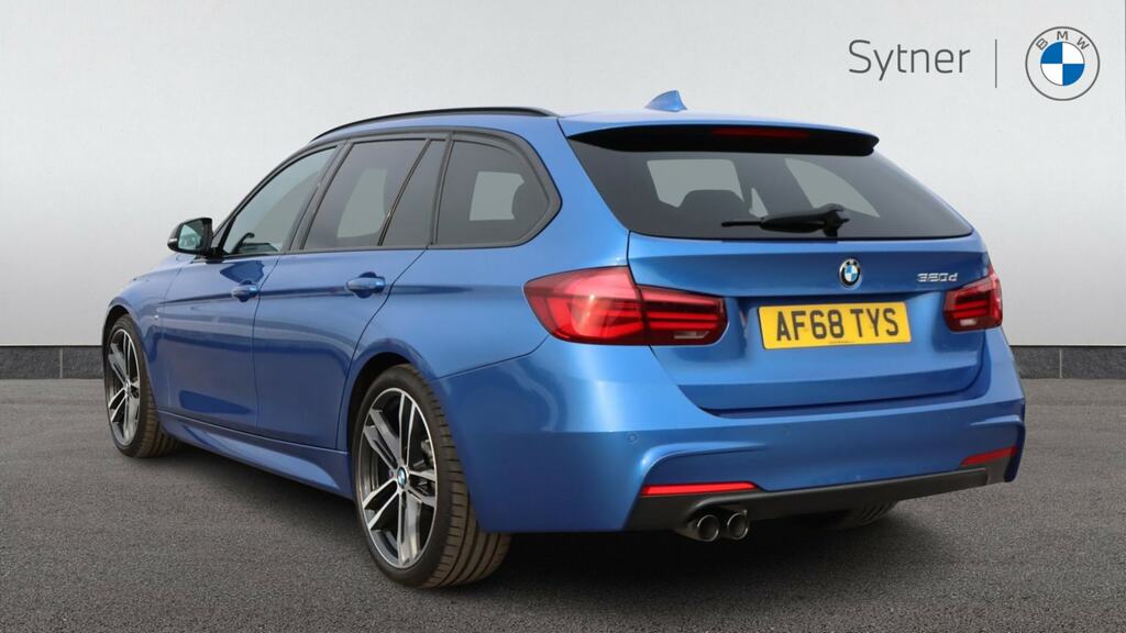 BMW 3 Series 320D M Sport Shadow Edition Step AF68TYS Blue #2