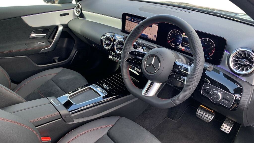 Mercedes-Benz A Class A180 Amg Line Executive KX75ZXY Black #3