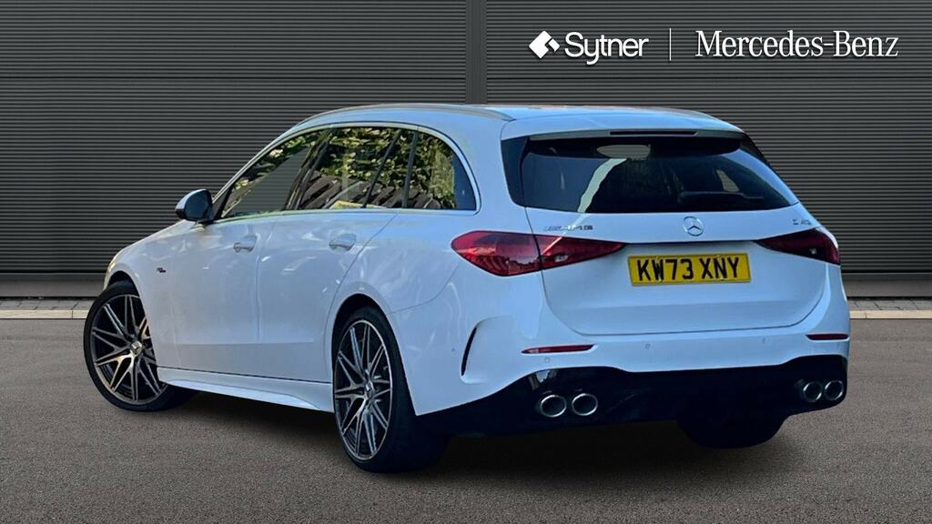Mercedes-Benz C Class C43 4Matic Premium Plus 9G-tronic White #2