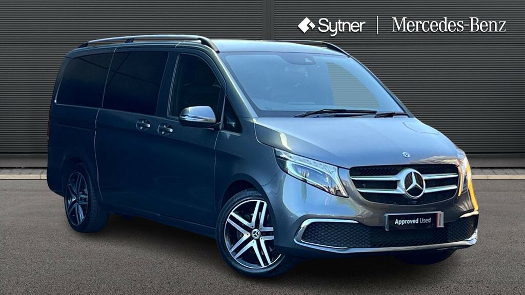 Mercedes-Benz V Class Mpv Red #1