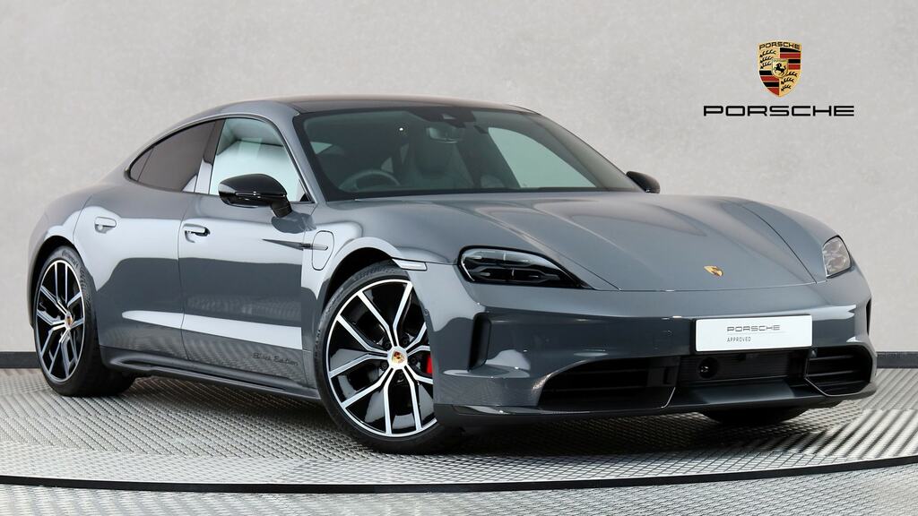 Porsche Taycan 440Kw 105Kwh 4S Black Edition 5 Seat Grey