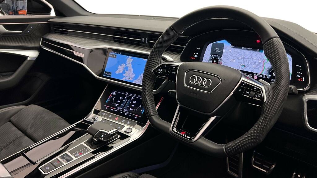 Audi A6 Saloon 50 Tfsi E Quattro Black Ed S Tronic Tech Pro Silver #6