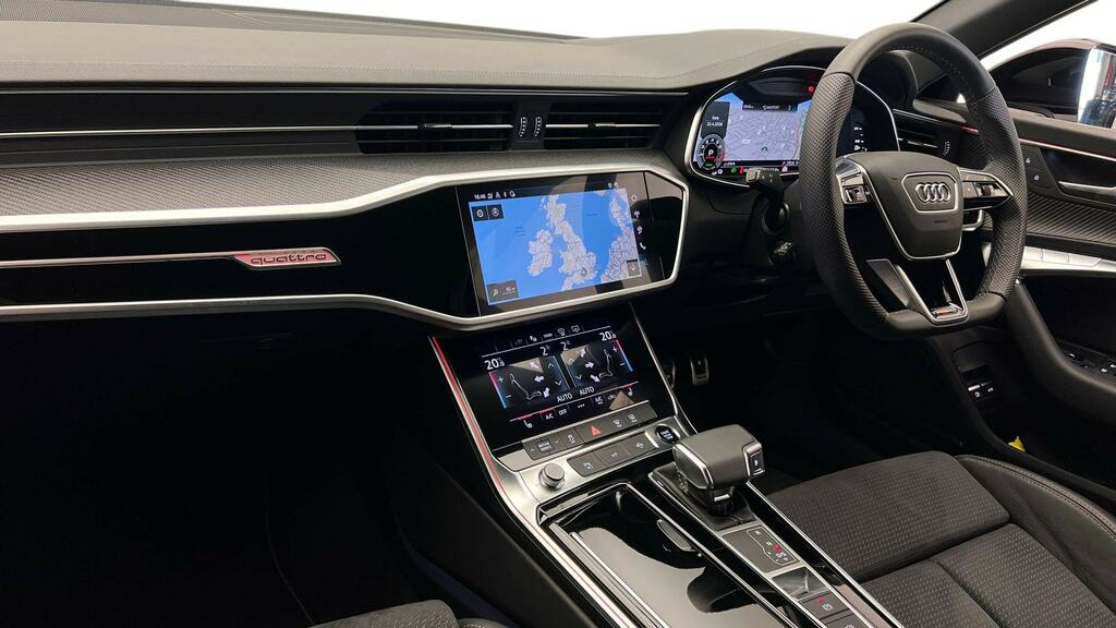 Audi A6 Saloon 50 Tfsi E Quattro Black Ed S Tronic Tech Pro Silver #2
