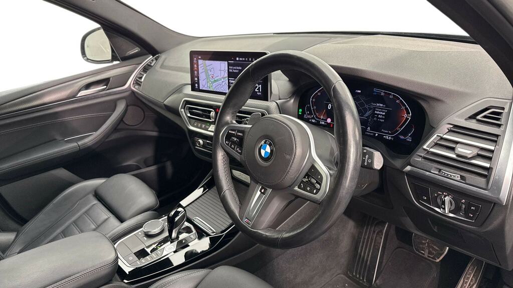 BMW X3 Xdrive20d Mht M Sport Step Pro Pack YS23FCY Black #6