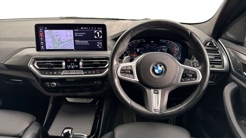BMW X3 Xdrive20d Mht M Sport Step Pro Pack YS23FCY Black #5