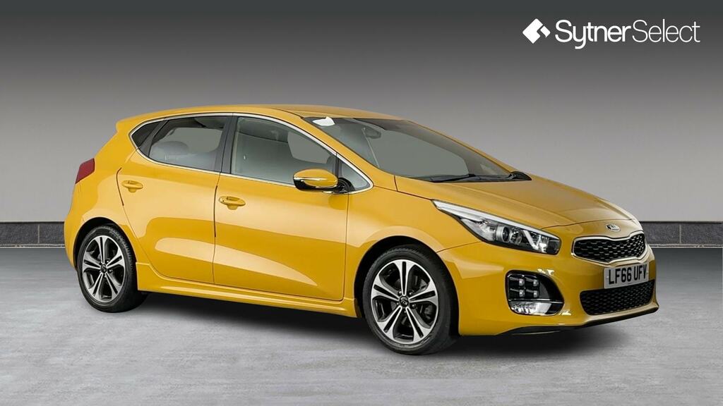 Kia Ceed 1.6 Crdi Isg Gt-line Dct Yellow