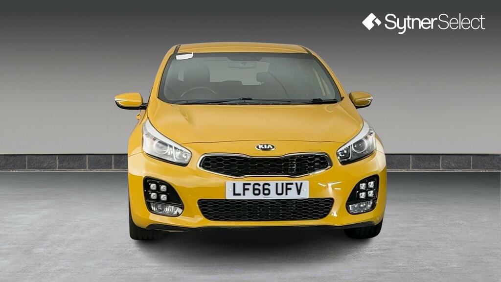 Kia Ceed 1.6 Crdi Isg Gt-line Dct Yellow #4