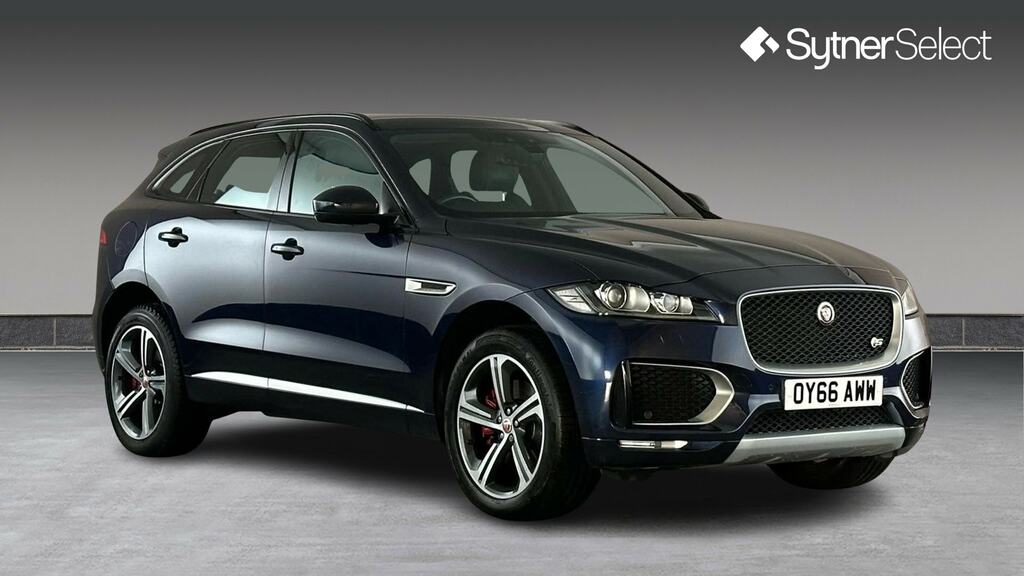 Jaguar F-Pace 3.0 Supercharged V6 S Awd Blue