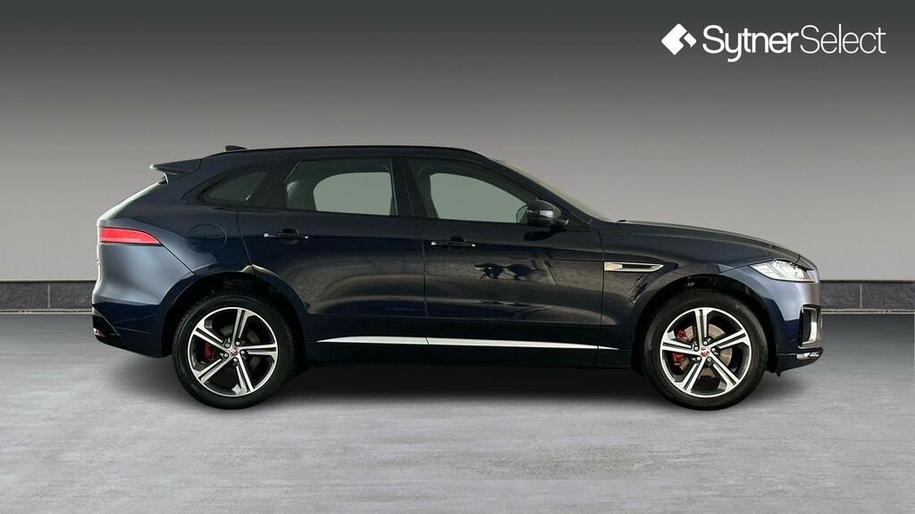 Jaguar F-Pace 3.0 Supercharged V6 S Awd Blue #3