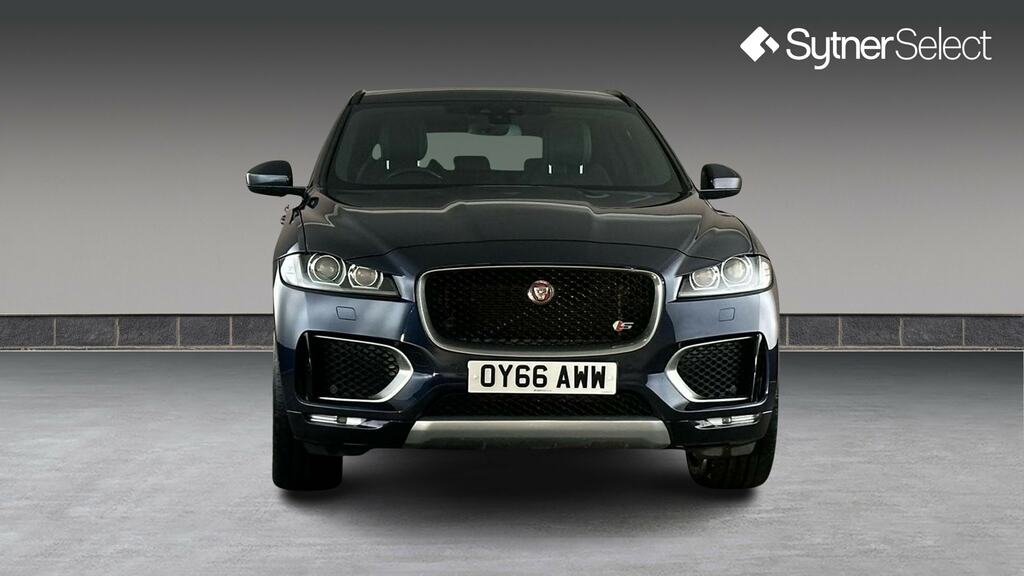 Jaguar F-Pace 3.0 Supercharged V6 S Awd Blue #4