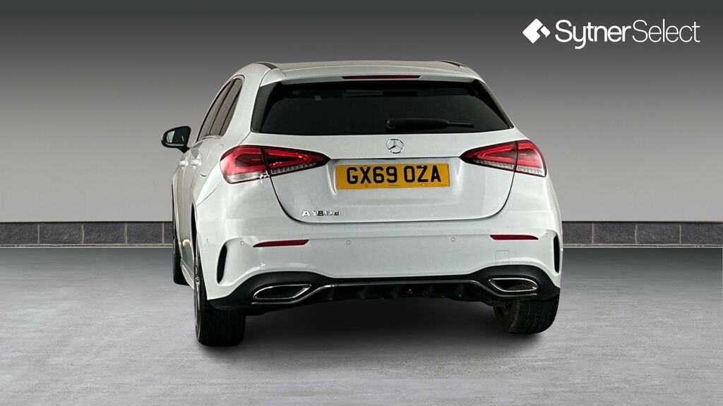 Mercedes-Benz A Class A180d Amg Line Executive GX69OZA White #5