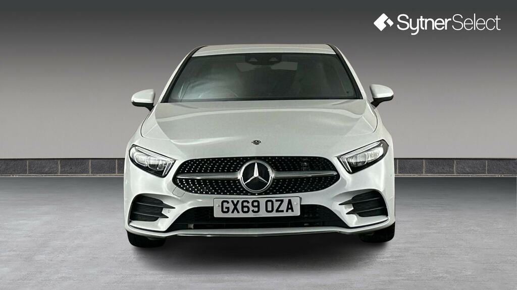 Mercedes-Benz A Class A180d Amg Line Executive GX69OZA White #4