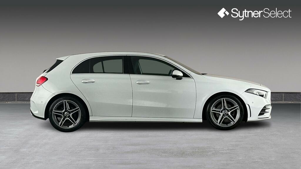 Mercedes-Benz A Class A180d Amg Line Executive GX69OZA White #3