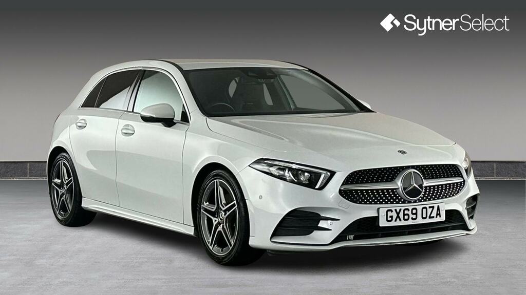 Mercedes-Benz A Class A180d Amg Line Executive GX69OZA White