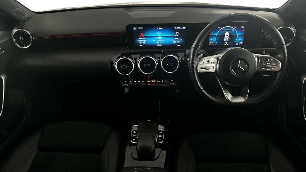Mercedes-Benz A Class A180d Amg Line Executive GX69OZA White #6
