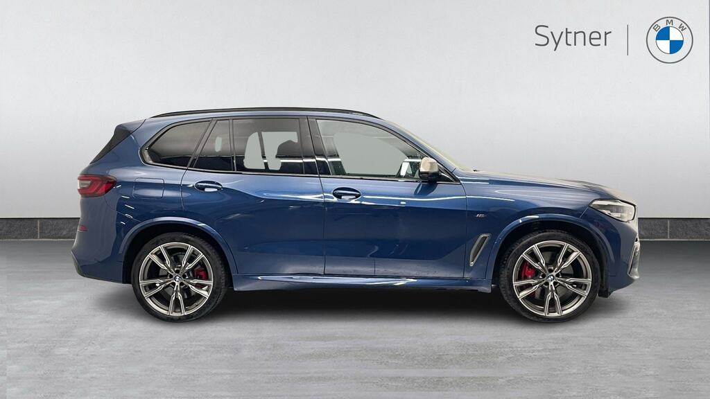 BMW X5 Xdrive M50i Blue #3