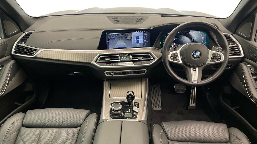 BMW X5 Xdrive M50i Blue #4