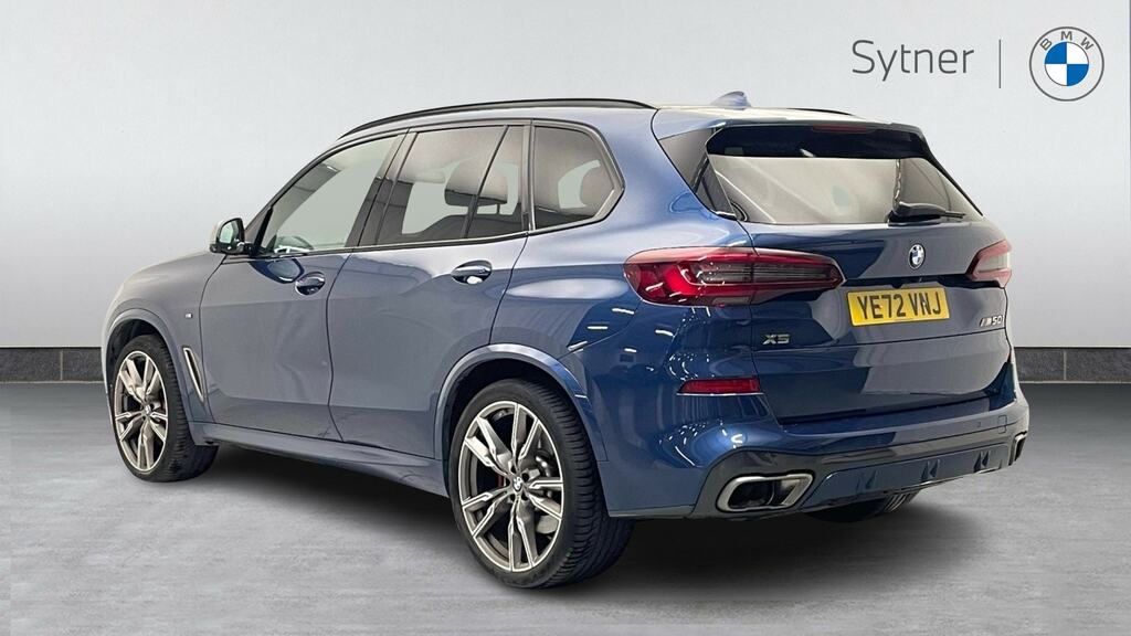 BMW X5 Xdrive M50i Blue #2