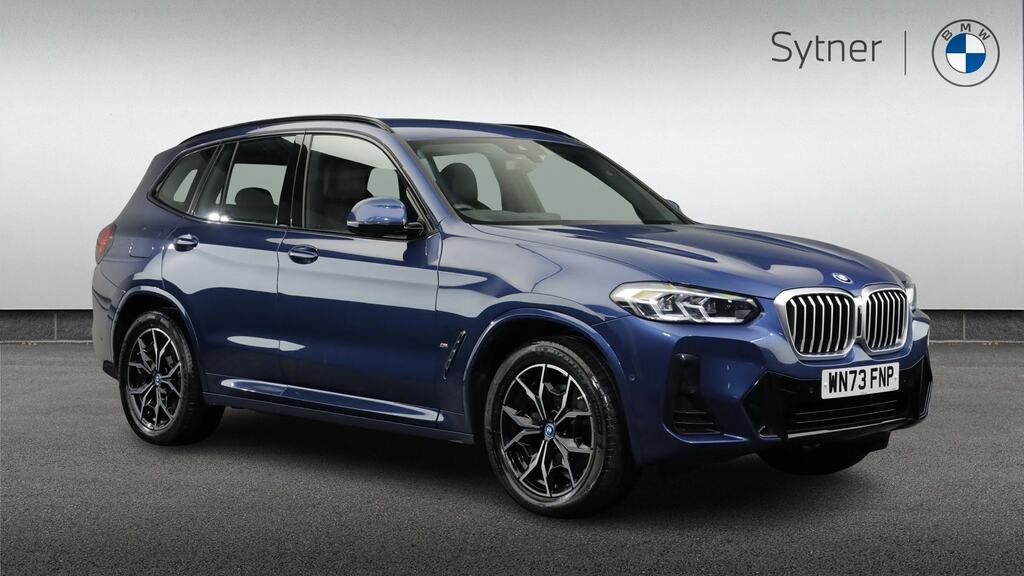 BMW X3 Xdrive 30E M Sport Tech Pack Blue
