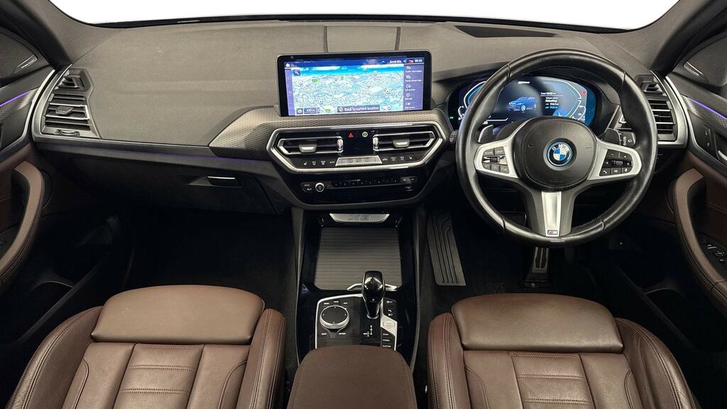 BMW X3 Xdrive 30E M Sport Tech Pack WN73FNP Blue #4