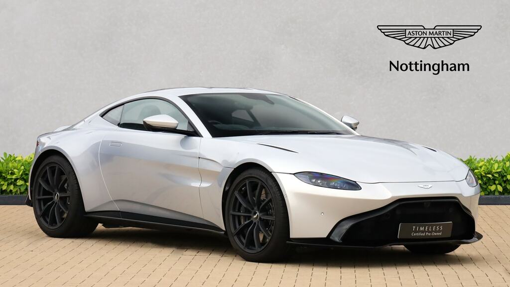 Aston Martin V8 Vantage V8 Silver #1