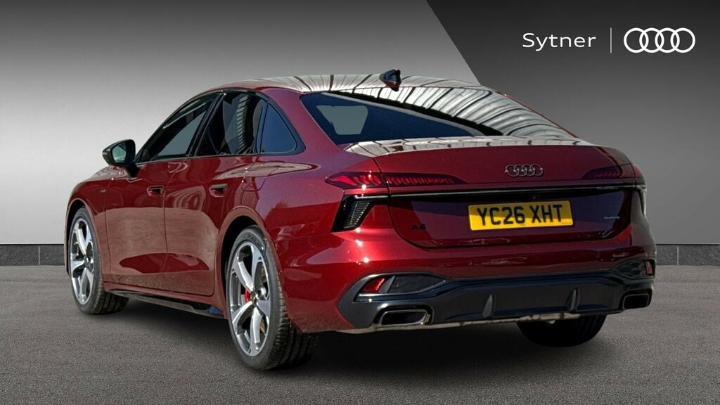 Audi A6 Saloon 2.0 E-hybrid Quattro 299 Edition 1 S Tronic YC26XHT Red #3