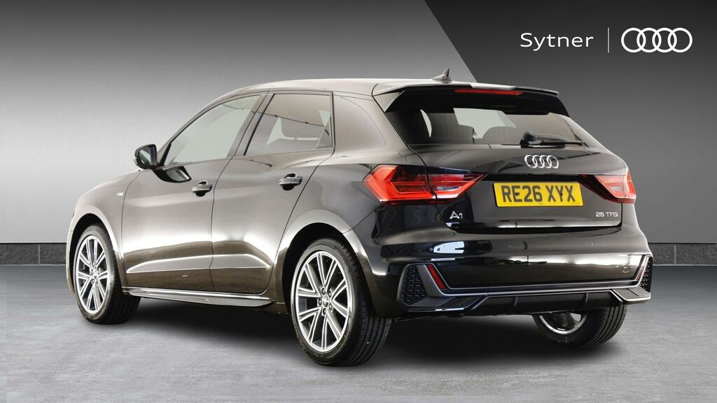 Audi A1 25 Tfsi S Line S Tronic RE26XYX Black #3