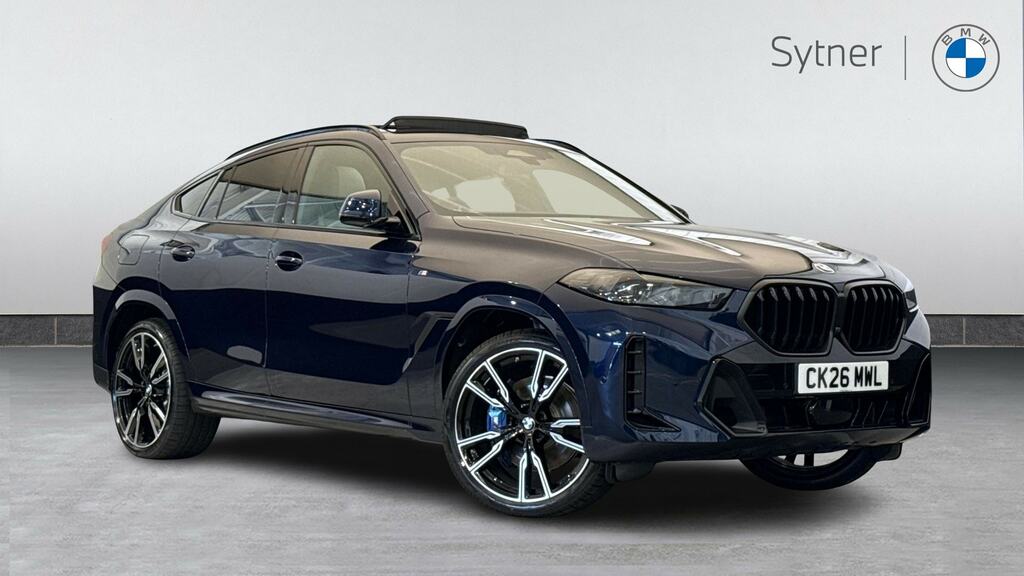 BMW X6 Xdrive30d Mht M Sport Step Techpro Pk Blue