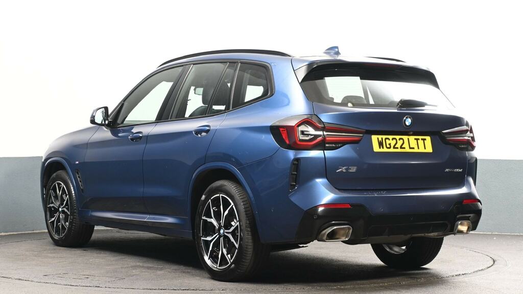 BMW X3 Xdrive20d Mht M Sport Step Blue #2