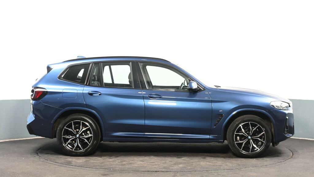 BMW X3 Xdrive20d Mht M Sport Step Blue #3